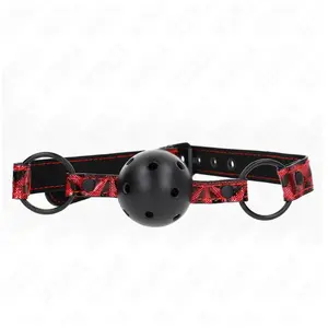 Kink - Diamond Pattern Ball 4.5 Cm Gag Model 2 64.5 Cm Adjustable 42-6... pas cher