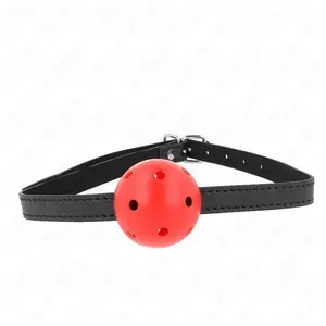 Kink - Simplicity Red Breathable 4.5 Cm Ball Gag 62 X 1.5 Cm