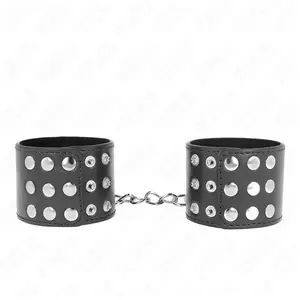 Kink - Wrist Restraints With Snap Fasten Black Adjustable 19-24 Cm X 5...