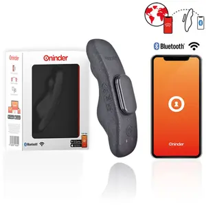 ONINDER - MANILA PANTY RECHARGEABLE VIBRATOR 9 SPEED 9.6 CM X 2.6 CM - FREE APP | VIBRATOR | VIBRATOR VOOR VROUW | SEKSSPEELTJES VOOR KOPPELS | SEKSSPEELTJES VOOR VROUW