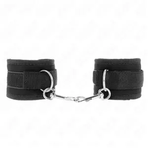 Kink - Nylon Bind Hook&Loop Wrist Restraints Black Model 2 Adjustable ...
