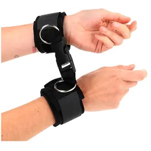 Kink - Neoprene Hook&Loop Fastener Wrist Restraints Black Adjustable 2...