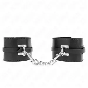 Kink - Deluxe Locking Wrist Restraints Black Adjustable 14.5-21 Cm X 6...
