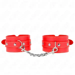 Kink - Thin Wrist Restraints Red Adjustable 21-33 Cm pas cher