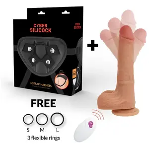 Cyber Silicock - Strap-On Mr Rick Remote Control pas cher