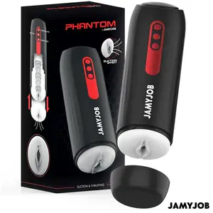 JAMYJOB - Masturbator - Automatisch met Vagina-opening - 5 Zuig en Sto...