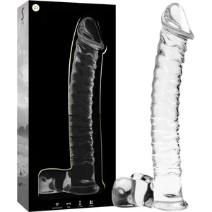 NEBULA SERIES BY IBIZA - MODEL 23 DILDO BOROSILICATE GLASS 21.5 X 4 CM...Vendu parbol