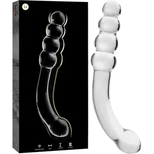 NEBULA SERIES BY IBIZA - MODEL 14 DILDO BOROSILICATE GLASS 18.5 X 3 CM...