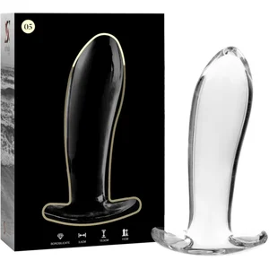 NEBULA SERIES BY IBIZA  - MODEL 5 ANAL PLUG BOROSILICATE GLASS 12.5 X ...Vendu parbol