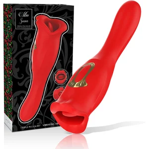 MIA - SIENA TRIPLE PLEASURE VIBRATING BITING pas cher