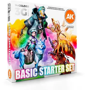 Basic Starter Set   14 Colors Selected By Josedavinci - AK-Interactive...
