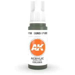 Ak Interactive Ak11150 Gunship Green 17ml-Ak Interactive Ak11150 Gunship Green 17ml (Ak Interactive)