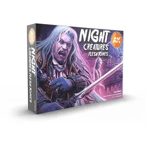 AK interactive AK11602 - Night Creatures Flesh Tones - 6 x 17 ml pas cher