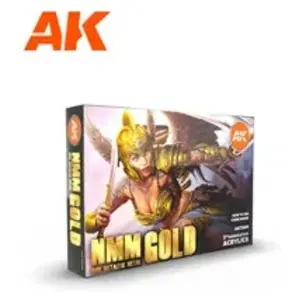 Comparateur de prix : AK interactive AK11606 - Non Metallic Metal -  Gold Set - 6 x 17 ml