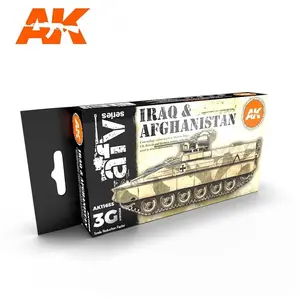 AK Interactive, Peinture loisirs créatifs, Iraq & Afghanistan 3g (Jaune, Beige, 17 ml) pas cher