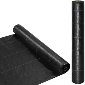 Rouleau paillage 518731 Feuille plastique potager NOIR Antimauvaiseshe... pas cher