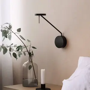 LEDS-C4 Lampada da lettura Invisible Reader Short LED 10.5 Bianco caldo - 2700K TOUCH DIMMING Nero 534lm pas cher