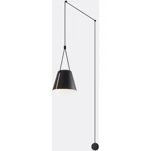 LEDS-C4 Lampade da parete Attic Single Conic Shape E27 15 Nero 916lm pas cher
