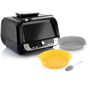 INNOVAGOODS Pack Paniers en Silicone avec Pinceau pour Friteuses à Air... pas cher