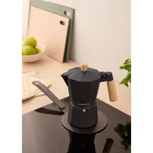 CREATE Cafetière italienne - Thera Moka Retro - Aluminium - 6 ou 9 tas... pas cher