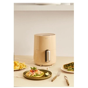 CREATE Friteuse sans huile - Air Fryer - 1,5 L - Écran tactile - Température réglable - Minuterie pas cher