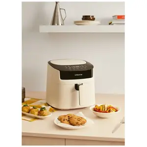CREATE Friteuse sans huile - Air Fryer Pro Large - 6,2L - Écran tactile - 8 programmes automatiques pas cher