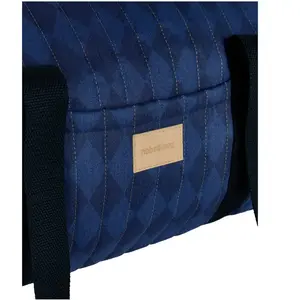 Nobodinoz Sac week-end Hyde Park Denim Blue Diamonds pas cher