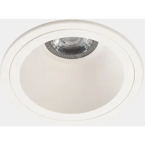 Leds-c4 - Downlight Lite Ø88Mm 6.7W Blanco Cálido - 2700K Cri 80 46.5º On-Off Blanco Ip pas cher