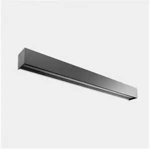 LEDS-C4 Applique de jardin Afrodita Verre,aluminium Gris urbain,sablé 10,5 Cm - GrisVendu parmanomano