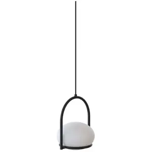 LEDS-C4 Leds-C4 Coco Single Suspension, Noire/BlancheVendu parrakuten