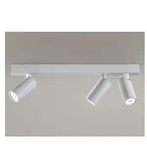 LEDS-C4 Leds C4 Simply 3 Corps Spotlight 4 Light Bar Métallique Noir Gu10 7w pas cher