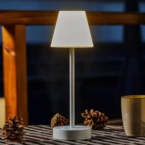 Comparateur de prix : NEWGARDEN Lampe à poser 30 MOOVERE avec batterie rechargeable blanc