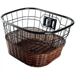 Krayton Panier C56-tb-10k Steel Rattan 35 X 28.5 X 22 Cm pas cher