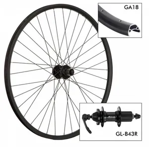 Roue de vélo Krayton KR-18 29' 36H - B43R 9x135 SHI 8/9/10v