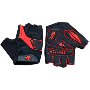 Gants court avec rembourrage en gel Krayton Sport Noir M pas cher