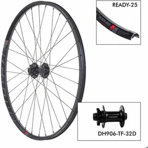 Roue de vélo Black Jack D.Ready25 32H - DH906TF pas cher