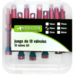 Krayton Soupapes V01-002 Tubeless 10 Unités pas cher