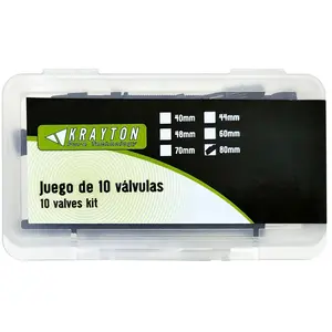Krayton Soupapes V01-2 Tubeless 10 Unités pas cher