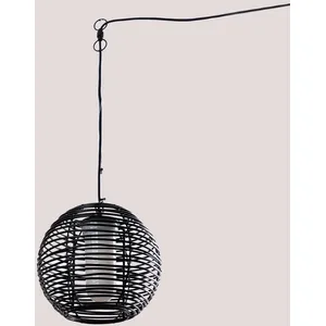 Plafonnier extérieur Bissel Sklum Noir pas cher