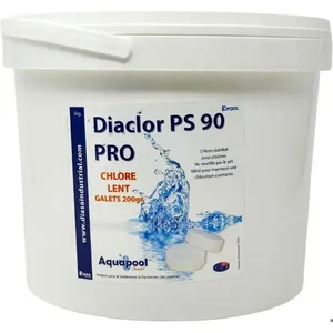 Chlore Lent Galets de 200G 5KG - Traitement Stabilisé, désinfection et... pas cher