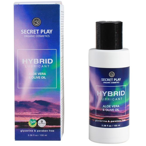 Lubrifiant Bio Hybrid Lube Aloe Vera et Huile d'Olive 100ml pas cher
