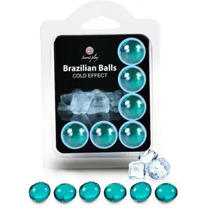 Secret Play Brazilian Balls Cold Effect - Massageolie - Verkoelend Eff...