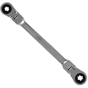 Clé articulée à cliquet Torx E20xE24 JBM 10530 pas cher