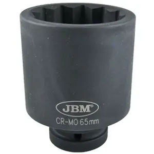 Clé à chocs 12 points 1' 65 mm, clé à douille. JBM 11624 pas cher