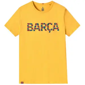 Comparateur de prix : BarÇa T-shirt à Manches Courtes Trencadis