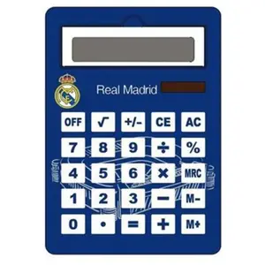 Calculatrice Jumbo Real Madrid C.F. Solaire Bleu pas cher