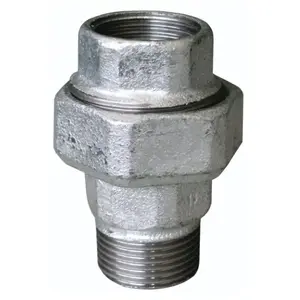 Union à joint conique 341 Mâle Femelle 1 1/2'' 40/49 galvanisé - VIRFOLLET - 34105007 pas cher
