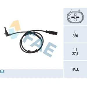 FAE Capteur ABS pour FIAT: Punto & ALFA ROMEO: Mi.To & OPEL: Corsa, Ad...Vendu paroscaro
