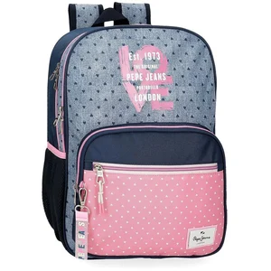 Pepe Jeans Sac à Dos Junior Adapt. Noni Denim 40 Cm 14l pas cher