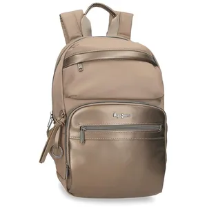 Pepe Jeans Sac à Dos Adapt. Ruby Taupe 9l pas cher